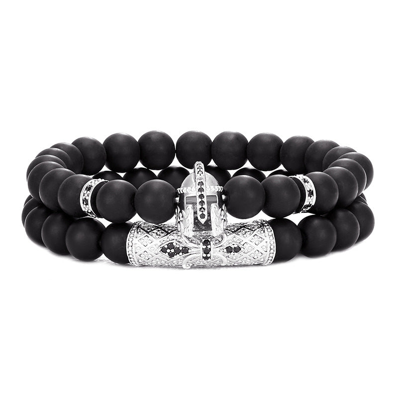 Classic Black Beads 2pc/Set LMH Beauty