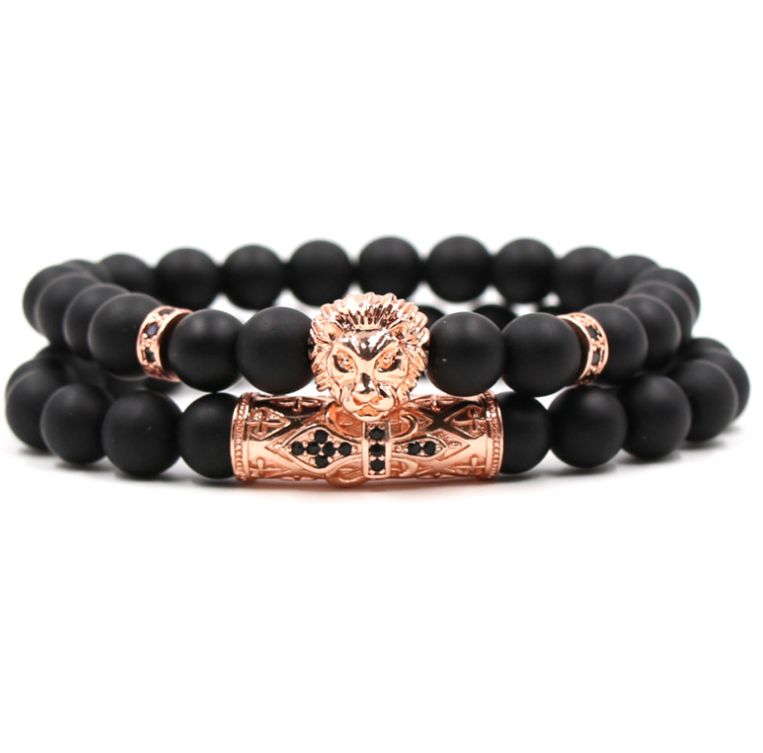 Classic Black Beads 2pc/Set LMH Beauty