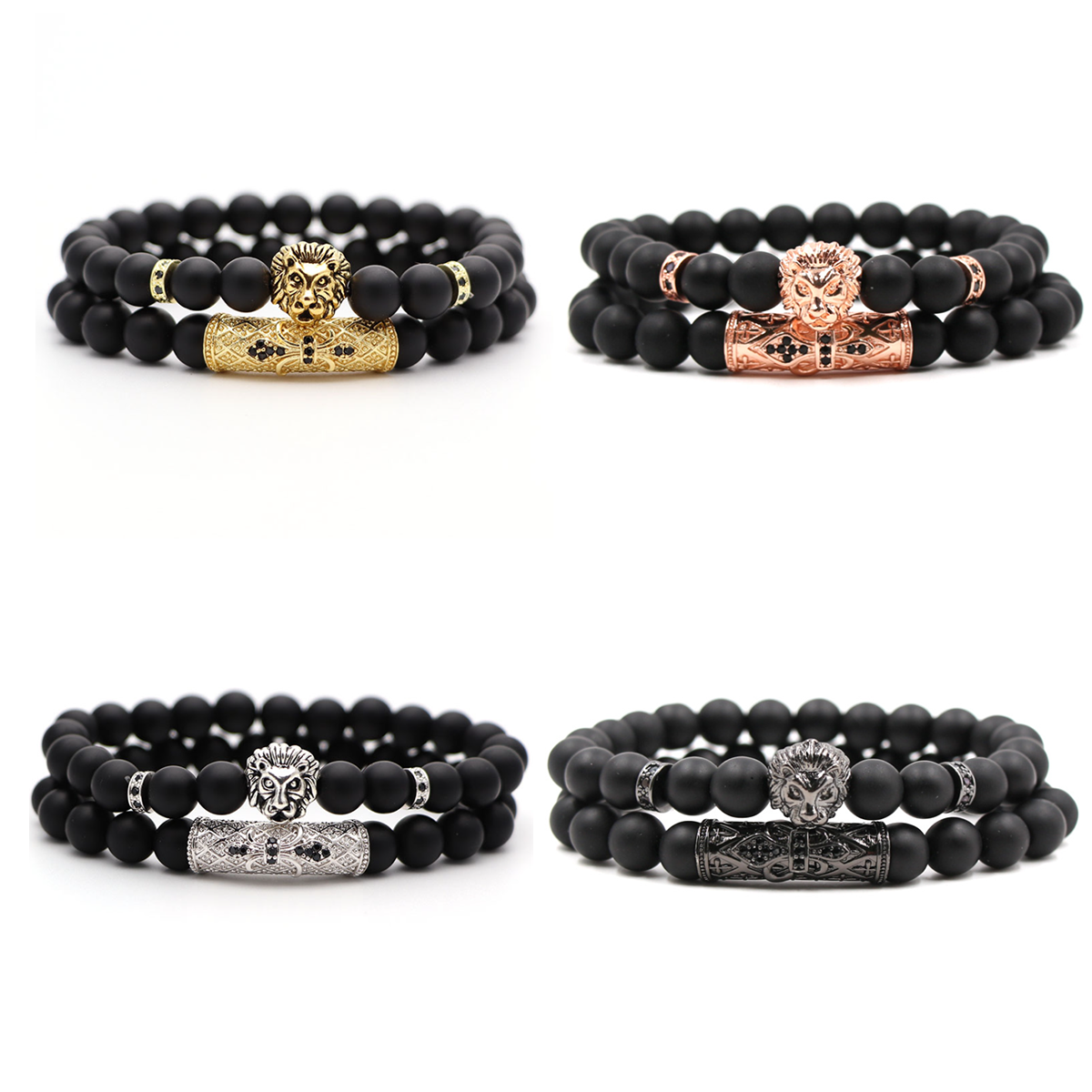 Classic Black Beads 2pc/Set LMH Beauty