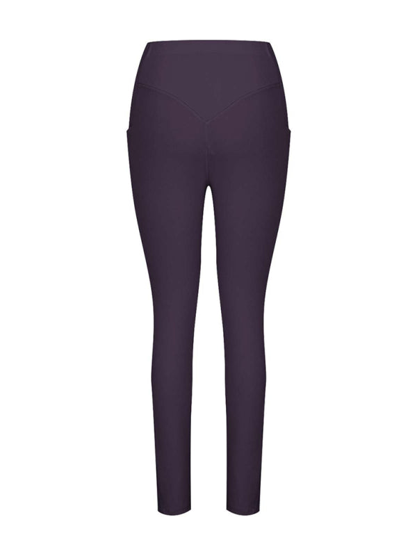 Women's High Waist Hip Pocket Yoga Pants
