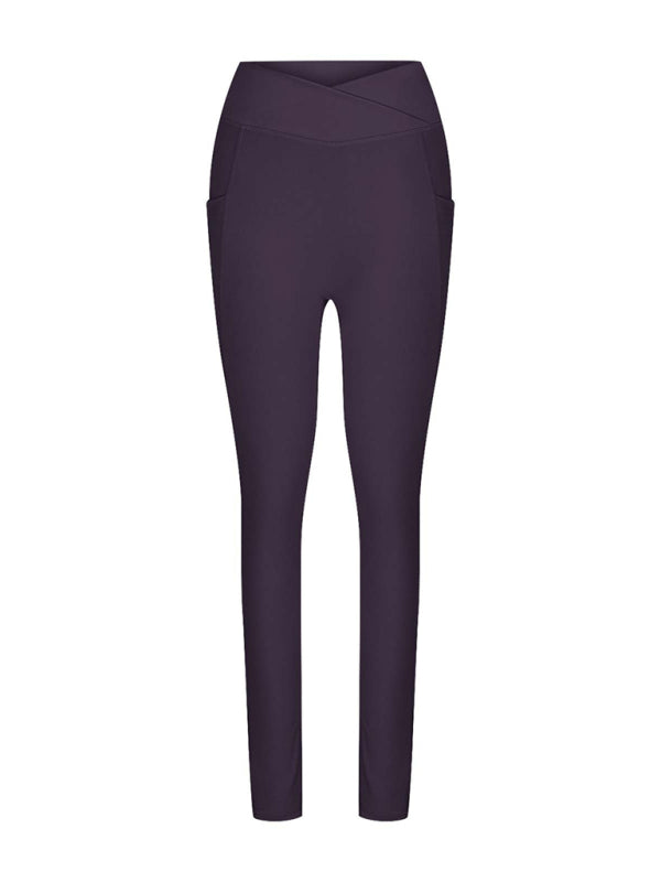 Women's High Waist Hip Pocket Yoga Pants