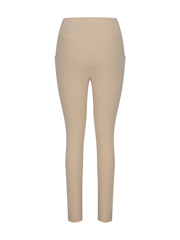 Women's High Waist Hip Pocket Yoga Pants