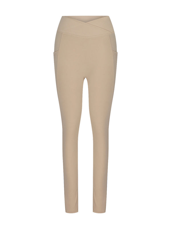 Women's High Waist Hip Pocket Yoga Pants