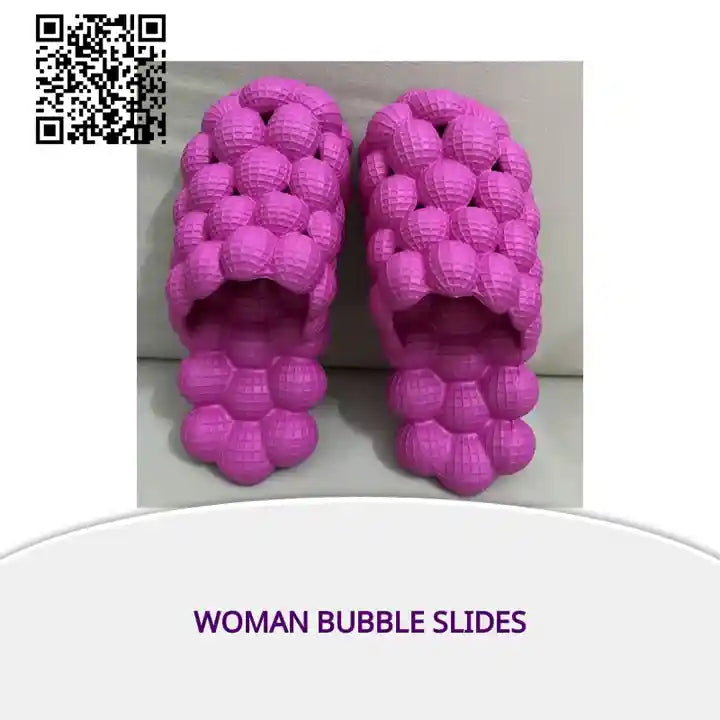 Woman Bubble Slides by@Outfy