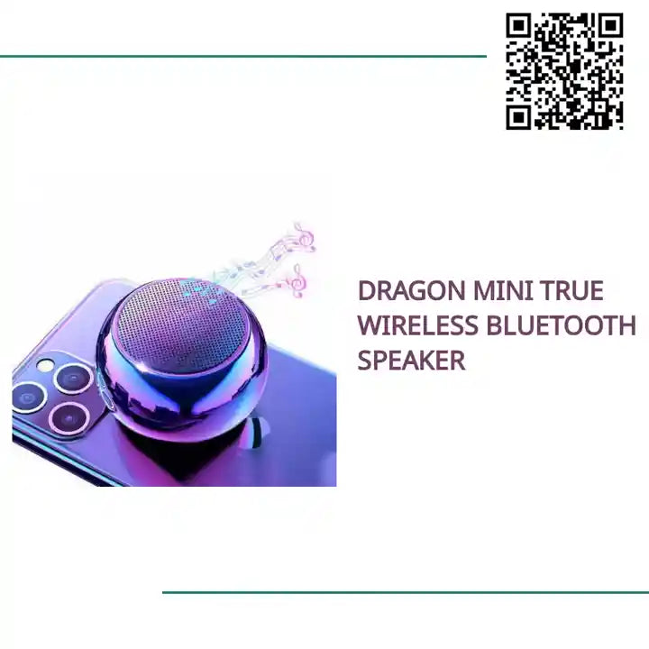 Dragon Mini True Wireless Bluetooth Speaker by@Outfy
