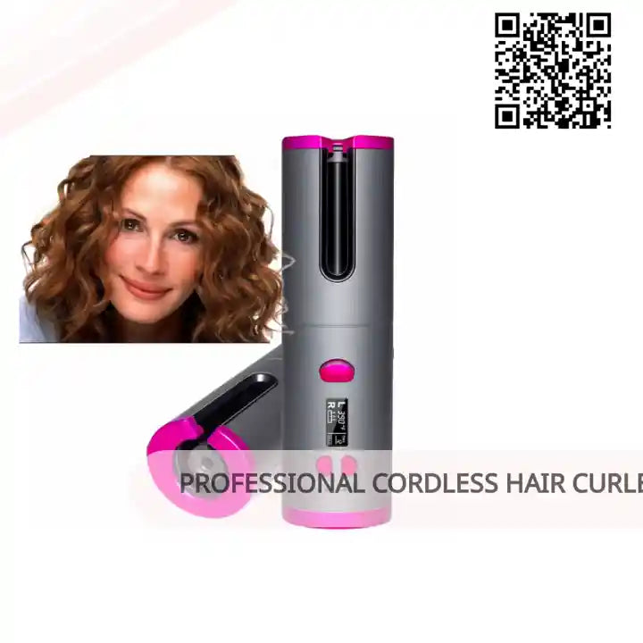 Professional Cordless Hair Curler by@Outfy