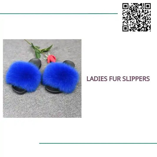 Ladies Fur Slippers by@Outfy