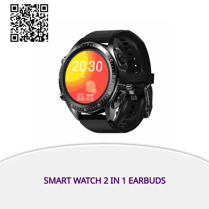 Smart Watch 2 In 1 Earbuds by@Outfy
