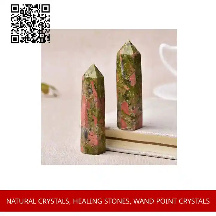 Natural Crystals, Healing Stones, Wand Point Crystals by@Outfy