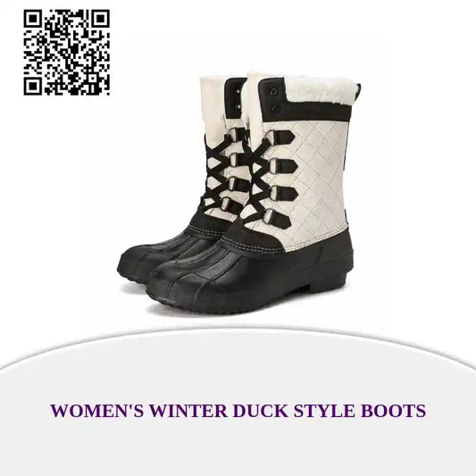 Women's Winter Duck Style Boots by@Outfy