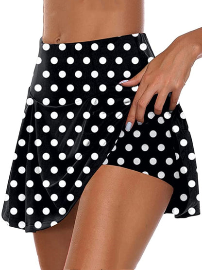 High Waist Summer Skort