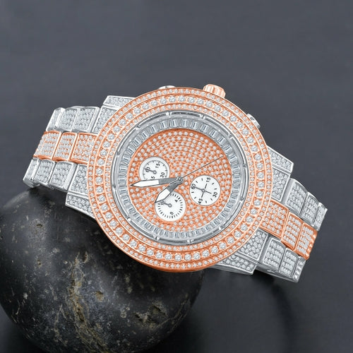 COMELY HIP HOP METAL WATCH