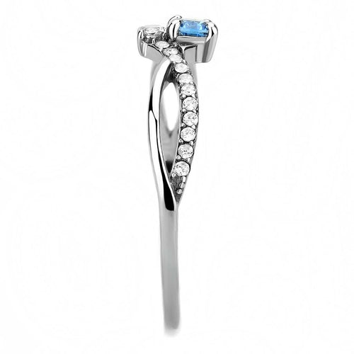 High polished (no plating) Stainless Steel Ring with AAA Grade