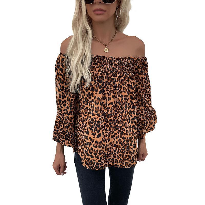 Leopard Chiffon Shirt LMH Beauty