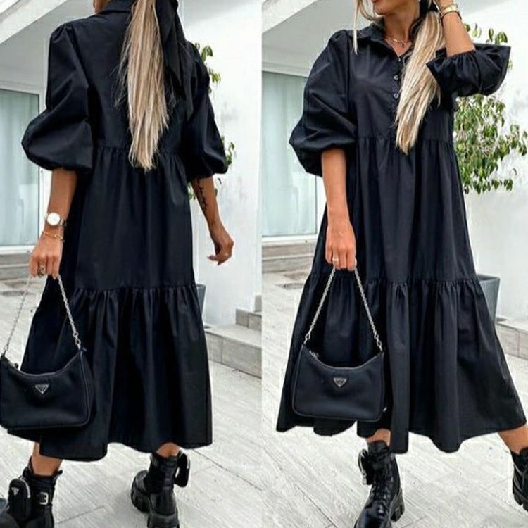 Pullover Medium Length Dress LMH Beauty