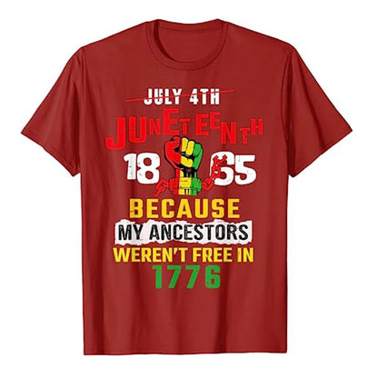Juneteenth T-Shirt,  Black Freedom Day