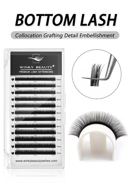 Mink Individual Bottom Eyelash Extension