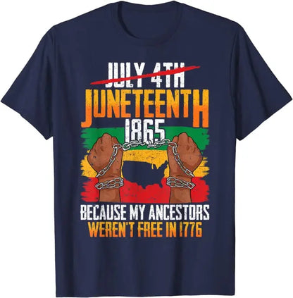 Juneteenth Heartbeat  Of Black History  T-Shirts