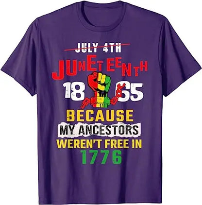 Juneteenth T-Shirt,  Black Freedom Day