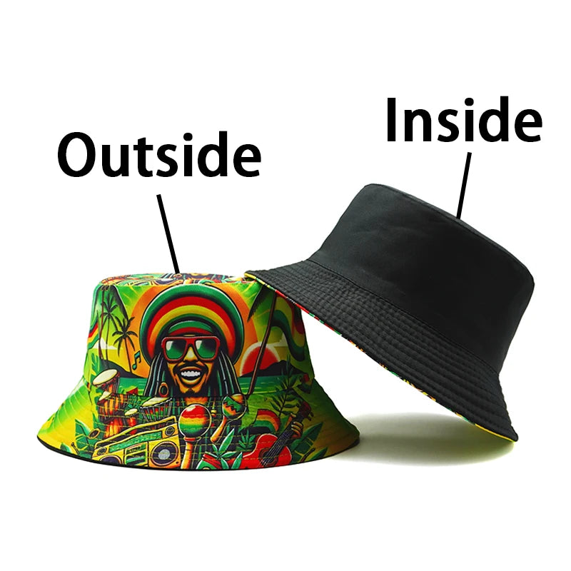 Bocca Rasta Styles Bucket Hat