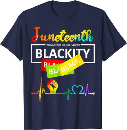 Juneteenth Heartbeat  Of Black History  T-Shirts