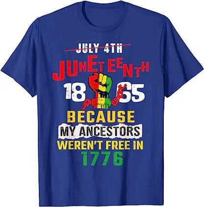 Juneteenth T-Shirt,  Black Freedom Day