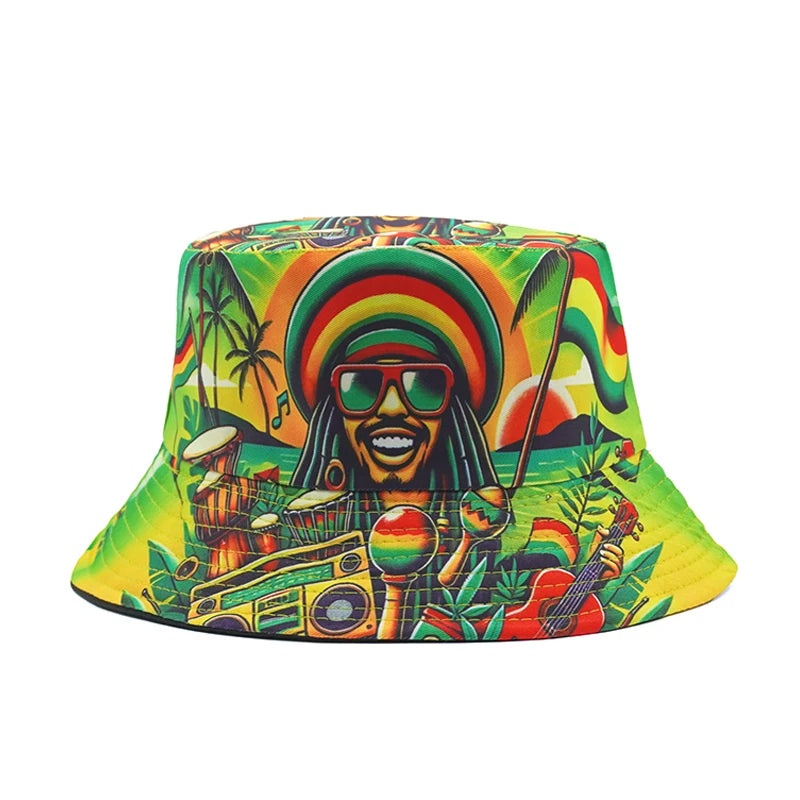 Bocca Rasta Styles Bucket Hat
