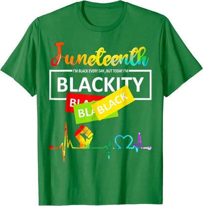 Juneteenth Heartbeat  Of Black History  T-Shirts