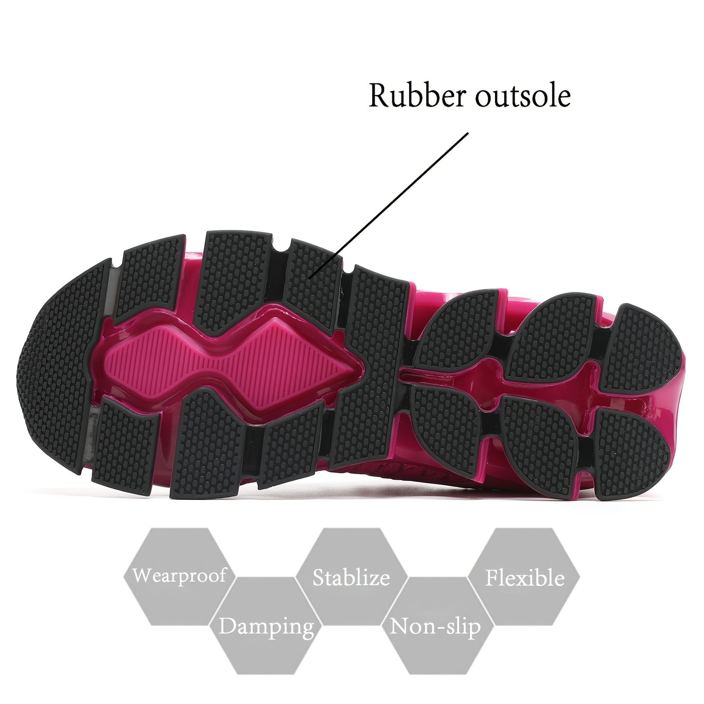 Breathable Women's Platform Sneakers for Outdoor Running and Comfortable Footwear