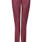Women's Fashion Pu Leather Feet Trousers