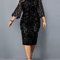Women's Sequin Design Dress