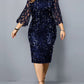 Women's Sequin Design Dress