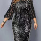 Women's Sequin Design Dress
