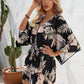 Women's Woven Flower Casual Dress