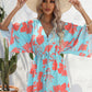 Women's Woven Flower Casual Dress
