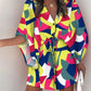 Women's Woven Flower Casual Dress