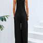 Women's Solid Color Casual Bib Trousers