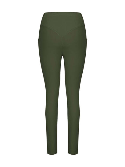 Women's High Waist Hip Pocket Yoga Pants