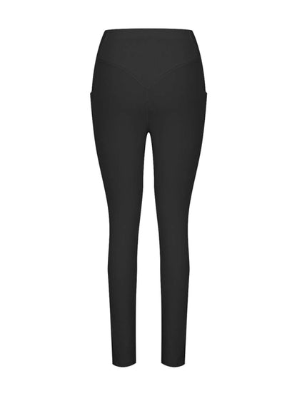 Women's High Waist Hip Pocket Yoga Pants