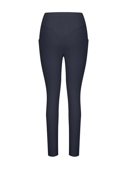 Women's High Waist Hip Pocket Yoga Pants