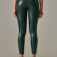 New plus size women's leggings high waist tight sexy PU leather pants colorful yoga pants