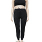 Women's Fashion Hollow Top Ribbed Three-piece Suit