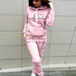 Women's Casual Fleece Hoodie Set