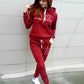 Women's Casual Fleece Hoodie Set