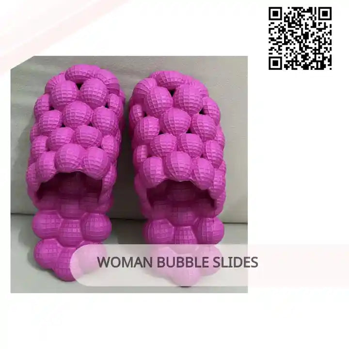 Woman Bubble Slides by@Outfy