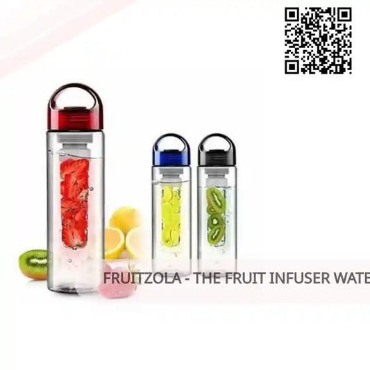Fruitzola - The Fruit Infuser Water Bottle with Handle by Good Living by@Outfy