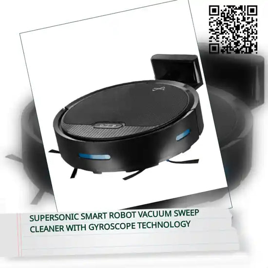Supersonic Smart Robot Vacuum Sweep Cleaner with Gyroscope Technology by@Outfy