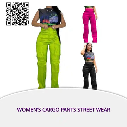 Women&#039;s Cargo Pants Street Wear by@Outfy