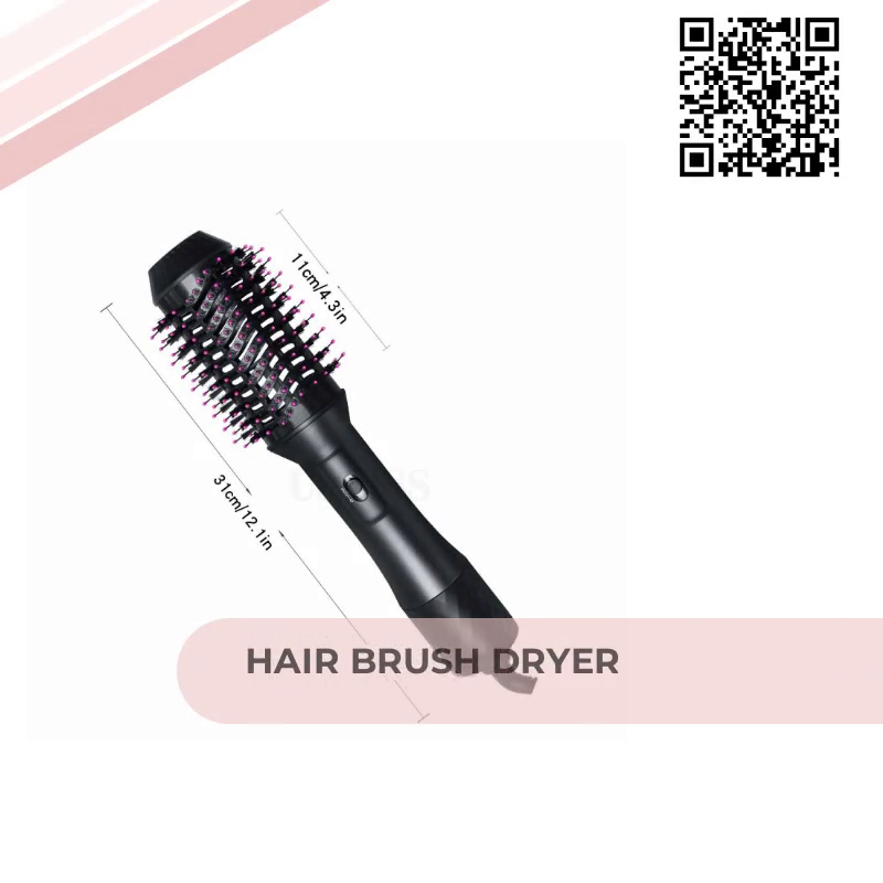 Hair Brush Dryer by@Outfy