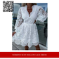 Women&#039;s Sexy Hollow Lace Dress by@Outfy